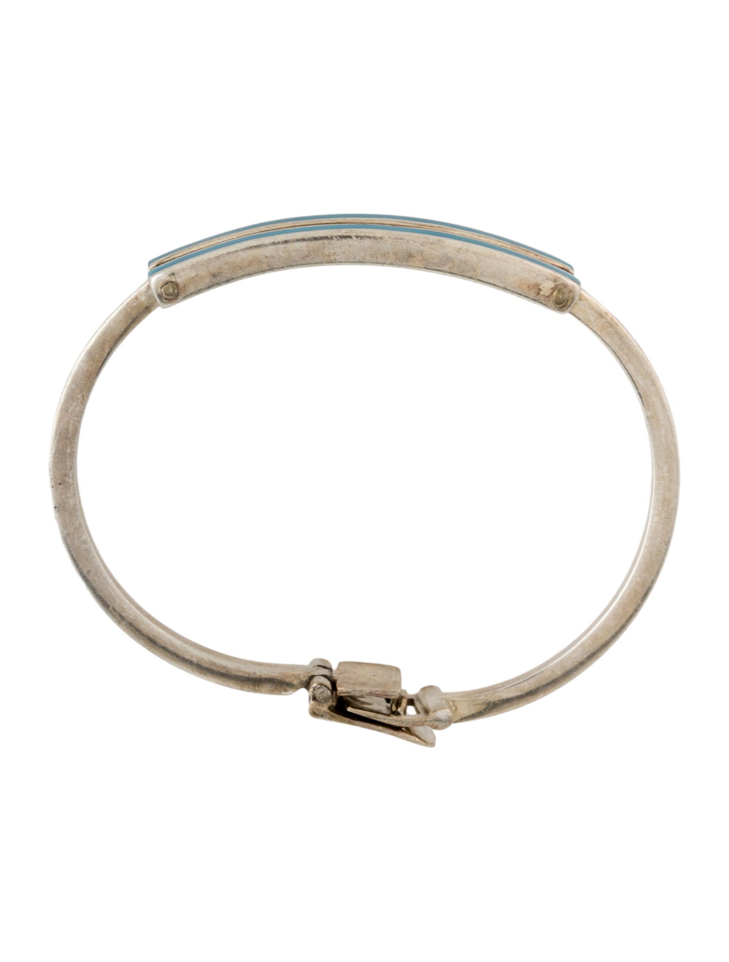 Gucci Enamel Bangle Bracelet